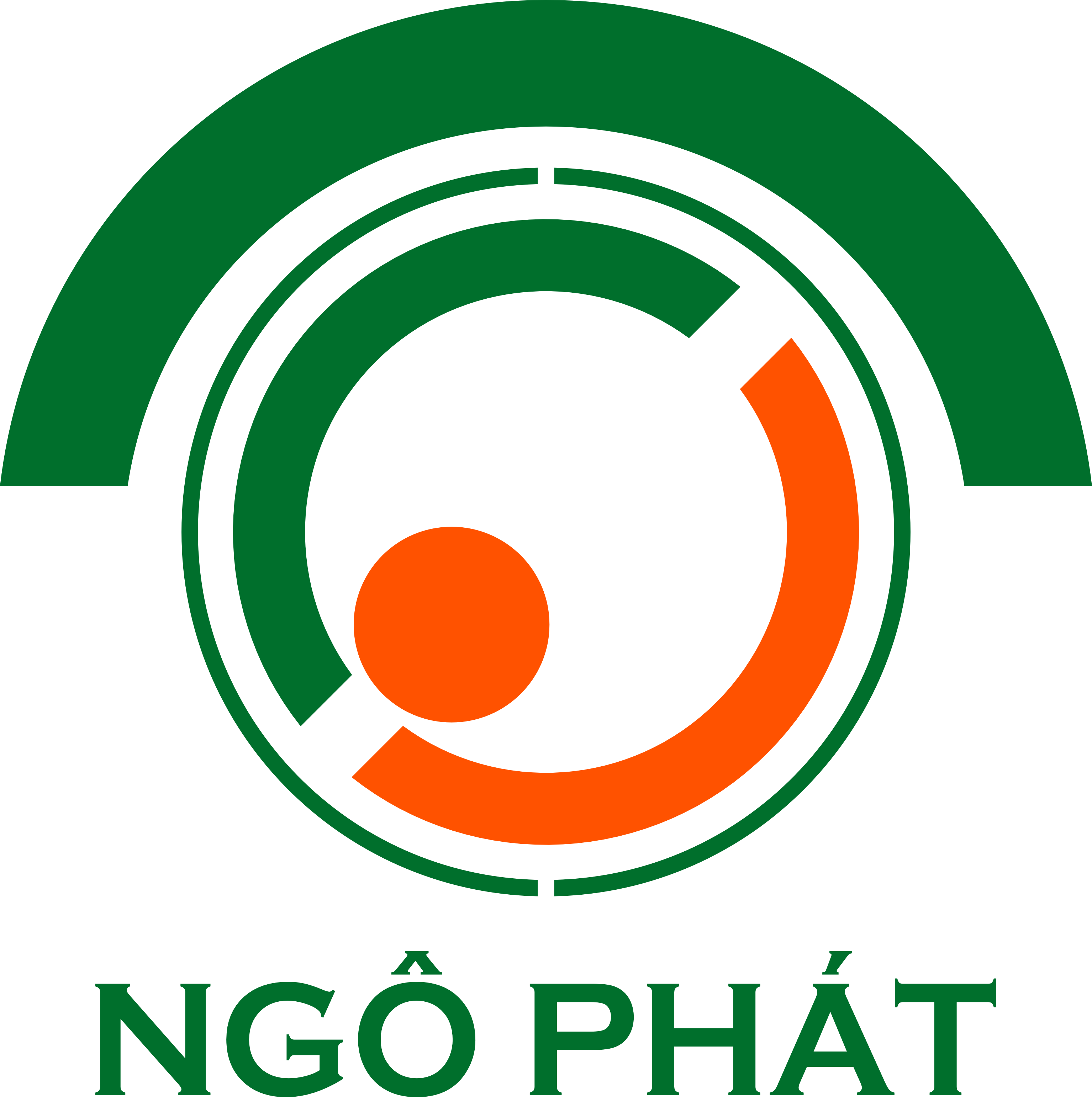 Logo Ngô Phát Logistics